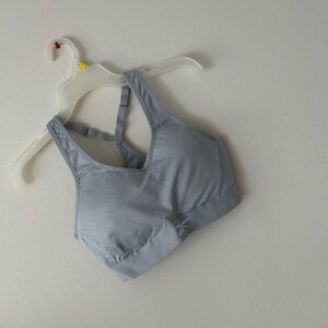 Reebok Light Gray Racerback Sports Bra